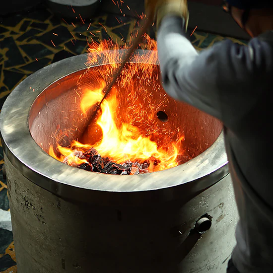 傳統炭火手工焙炒引出的鮮醇滋味